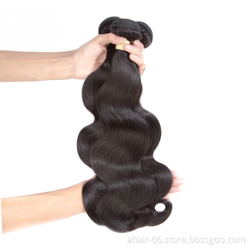 9A Straight Body Wave Very Cheap No Tangle No Shed Soft And Smooth, Natural Color 100% Brazilian Human Hair 10"-30" Hair Bundles